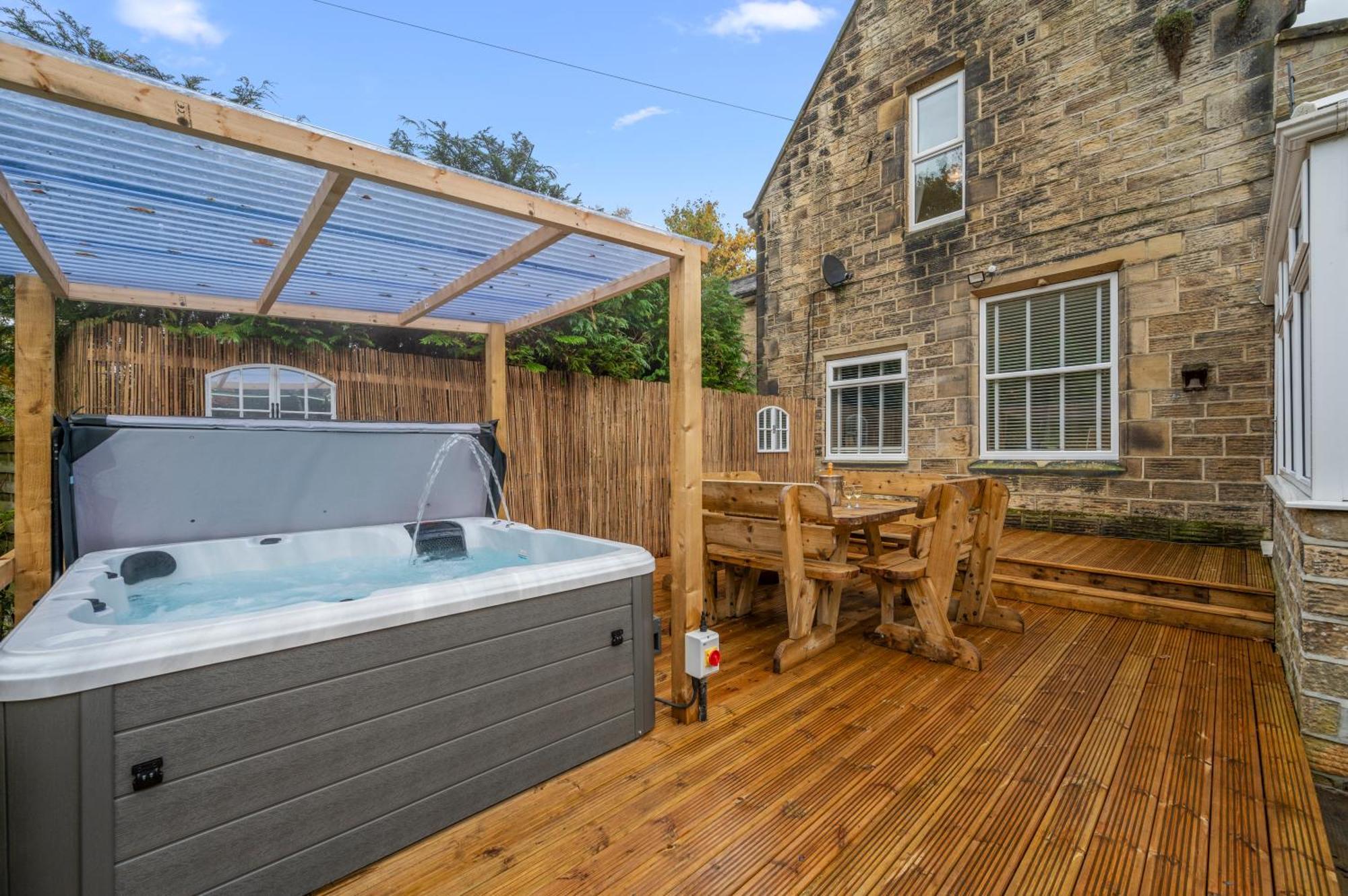 Relax At Little Hawkcliffe Villa Steeton Eksteriør bilde
